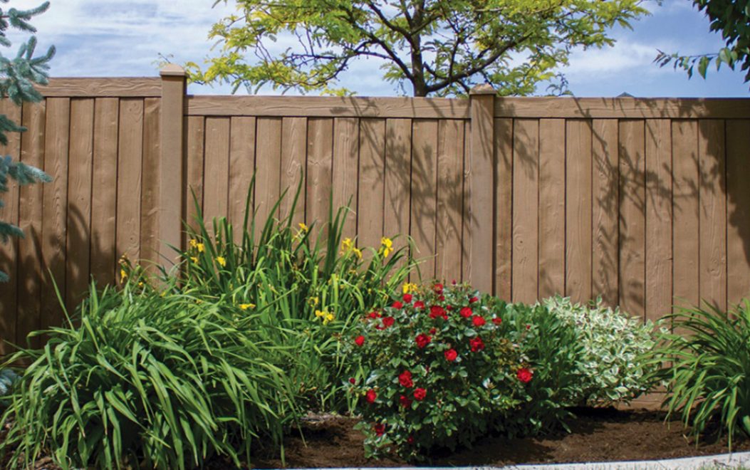 3 Gold Cedar Ashland Simtek Fence