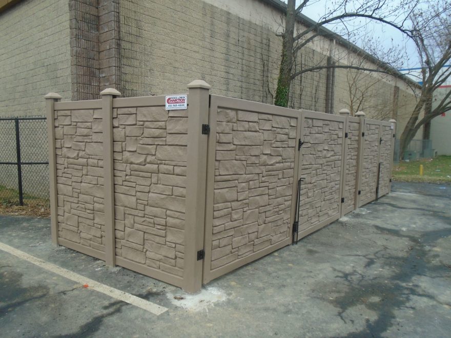 Simtek Commercial Dumpster Enclosure